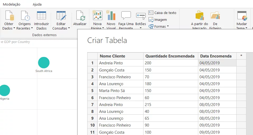 2.1 Criar tabela