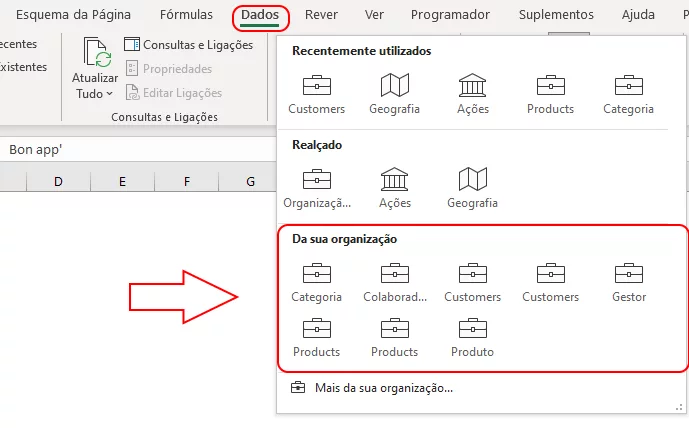 8.0 Excel e Power BI